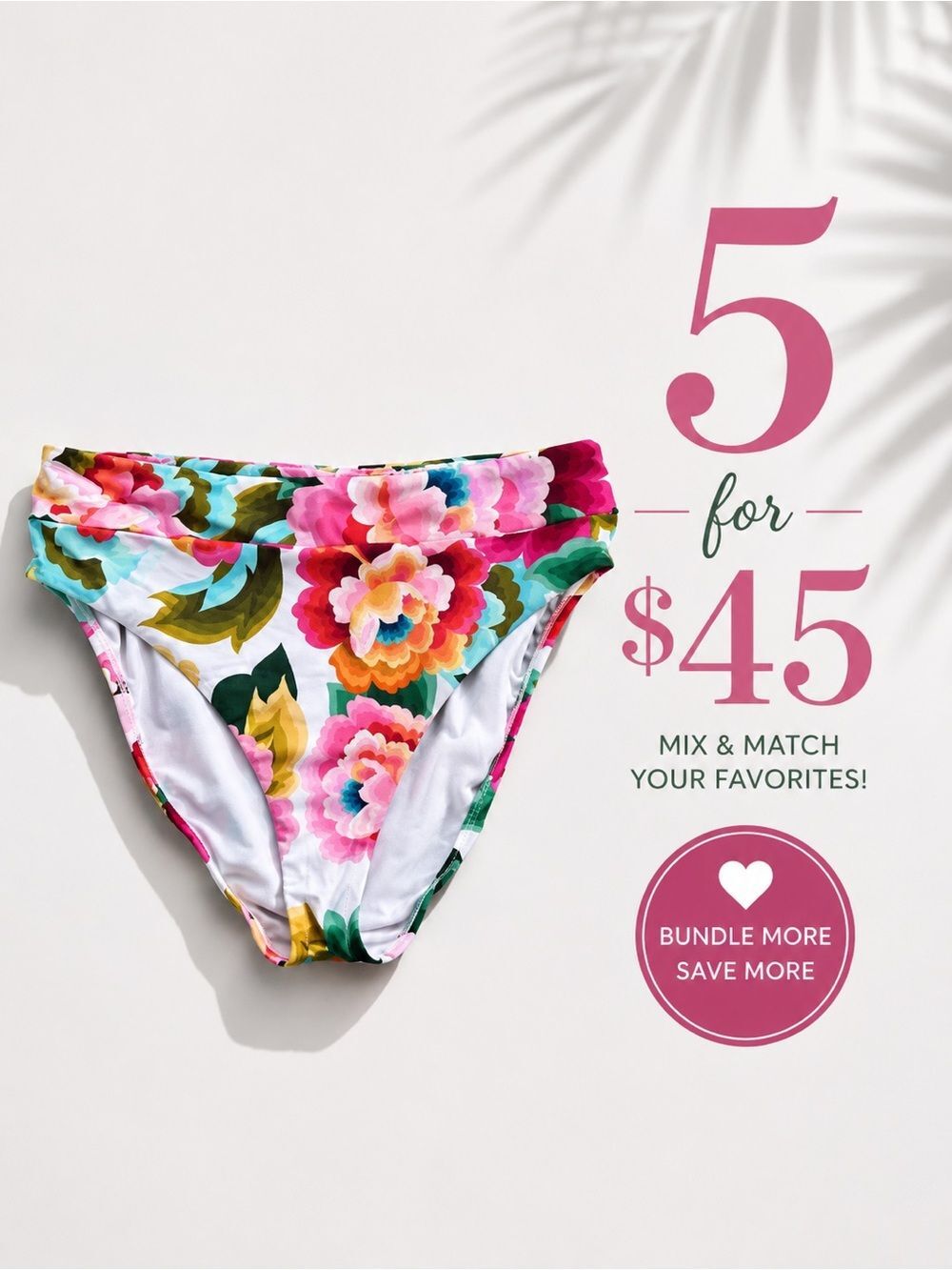 🎉5 for $45🎉 Gibson Latimer Swim bikini bottom size M